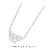 Sterling Silver Butterfly Necklace