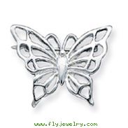 Sterling Silver Butterfly Pin