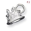 Sterling Silver Cake Charm