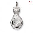 Sterling Silver Cat Charm