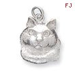 Sterling Silver Cat Charm