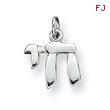 Sterling Silver Chai Life Charm