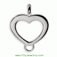Sterling Silver Charm Holder Pendant