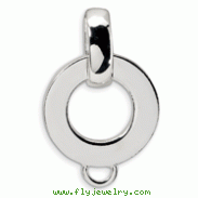 Sterling Silver Charm Holder Pendant