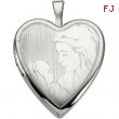 Sterling Silver Child And Mother Locket