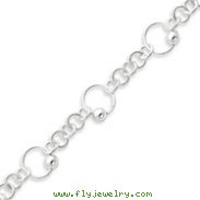 Sterling Silver Circle Bracelet