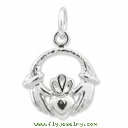 Sterling Silver Claddaugh Charm