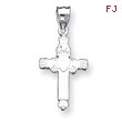 Sterling Silver Claddaugh Cross Charm