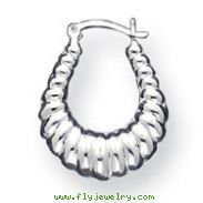 Sterling Silver Classic Hoop Earrings