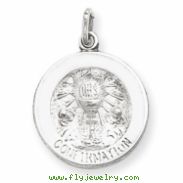 Sterling Silver Confirmation Medal