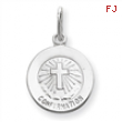 Sterling Silver Confirmation Medal