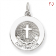 Sterling Silver Confirmation Medal