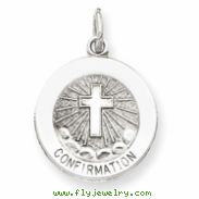 Sterling Silver Confirmation Medal