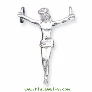 Sterling Silver Corpus (Crucified Christ) Pendant