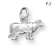 Sterling Silver Cow Charm