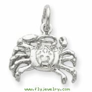 Sterling Silver Crab Charm