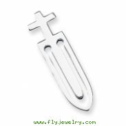 Sterling Silver Cross Bookmark