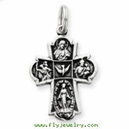 Sterling Silver Cross Charm