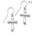 Sterling Silver Cross Earrings