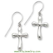 Sterling Silver Cross Earrings