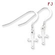 Sterling Silver Cross Earrings