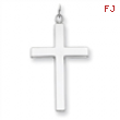 Sterling Silver Cross Lord's Prayer Pendant