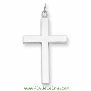 Sterling Silver Cross Lord's Prayer Pendant