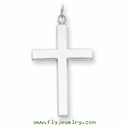 Sterling Silver Cross Lord's Prayer Pendant