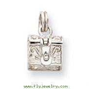 Sterling Silver Cross Prayer Box Charm