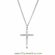 Sterling Silver Crucifix Pendant