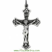 Sterling Silver Crucifix Pendant