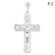 Sterling Silver Crucifix Pendant