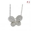 Sterling Silver Cubic Zirconia Necklace