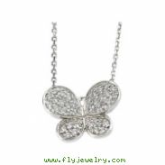 Sterling Silver Cubic Zirconia Necklace