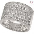 Sterling Silver Cubic Zirconia Ring