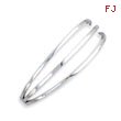 Sterling Silver Cuff Bangle Bracelet