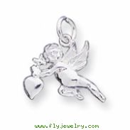 Sterling Silver Cupid Charm