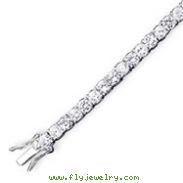 Sterling Silver CZ Bracelet