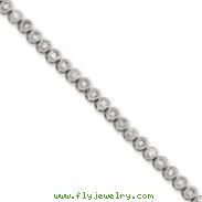 Sterling Silver CZ Bracelet