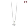 Sterling Silver CZ Necklace