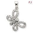 Sterling Silver CZ Pendant