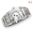 Sterling Silver CZ Ring