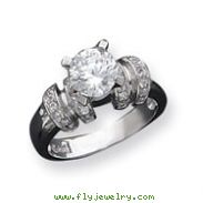 Sterling Silver CZ Ring