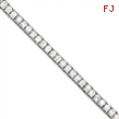 Sterling Silver CZ Tennis Bracelet