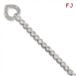 Sterling Silver CZ Tennis Bracelet