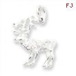 Sterling Silver Deer Charm