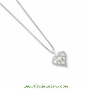 Sterling Silver Diamond Mom Necklace chain