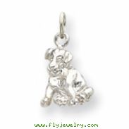 Sterling Silver Dog Charm