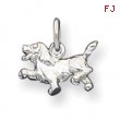 Sterling Silver Dog Charm