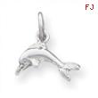 Sterling Silver Dolphin Charm